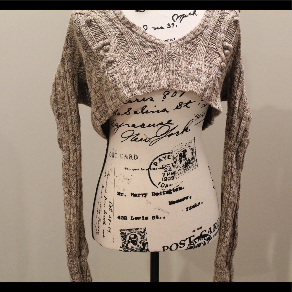 Arizona Cropped Knit-Sweater
